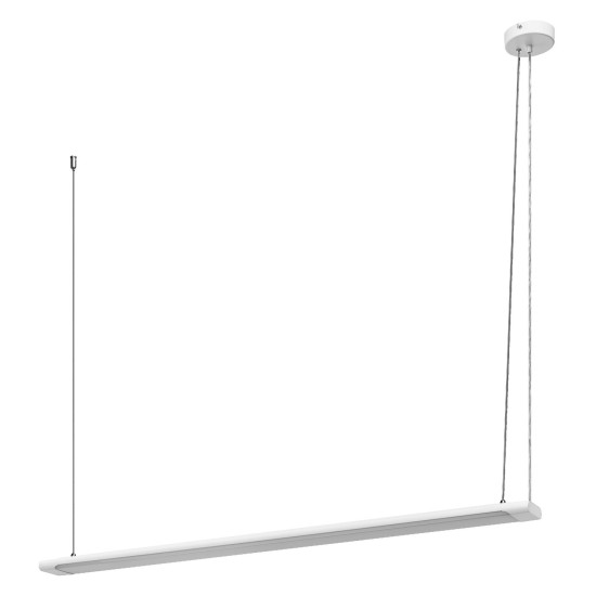 OSRAM LED Pendelleuchte Office line slab 1.2m 40W 840 DIM White Dimmbar Neutralweiss 4099854464850