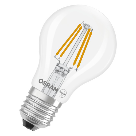 OSRAM LED Leuchtmittel LED Retrofit CLASSIC A 3.4W 840 Clear E27 Neutralweiss 4099854466380