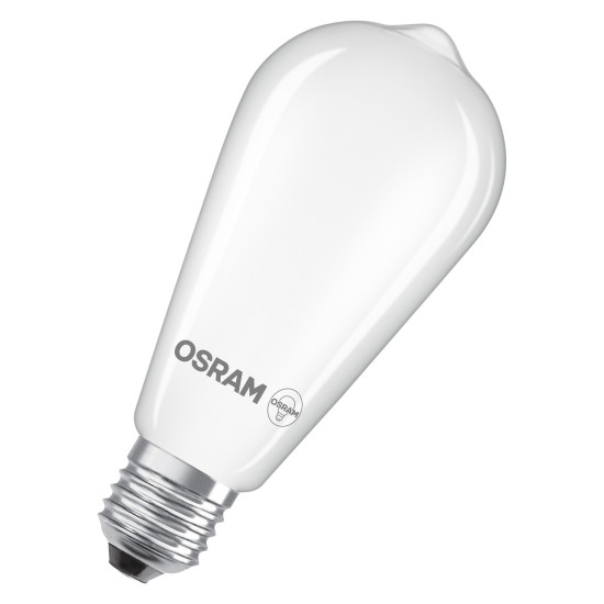 OSRAM LED Leuchtmittel LED Retrofit CLASSIC ST 3.4W 827 Frosted E27 Warm weiß 4099854467714