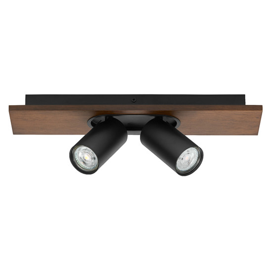 OSRAM LED Deckenleuchte DECOR SPOT MERCURY BLACK 2x3.4W 927 DIM Dimmbar Warm weiß 4099854471094