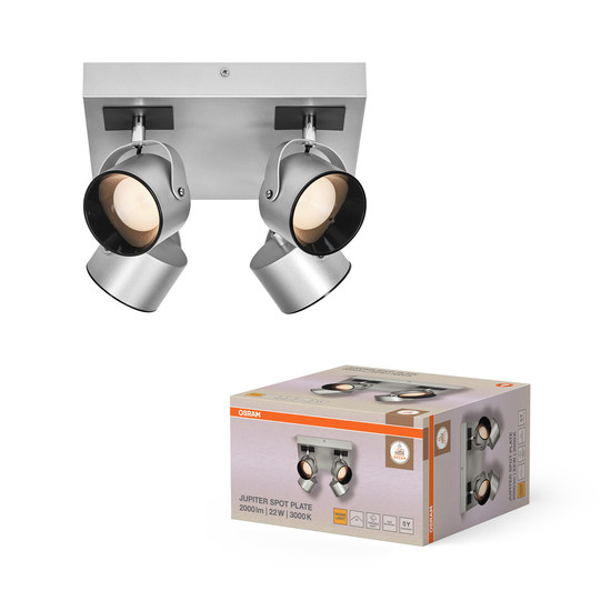 OSRAM LED Deckenleuchte DECOR SPOT JUPITER Plate Warm weiß 4099854471513