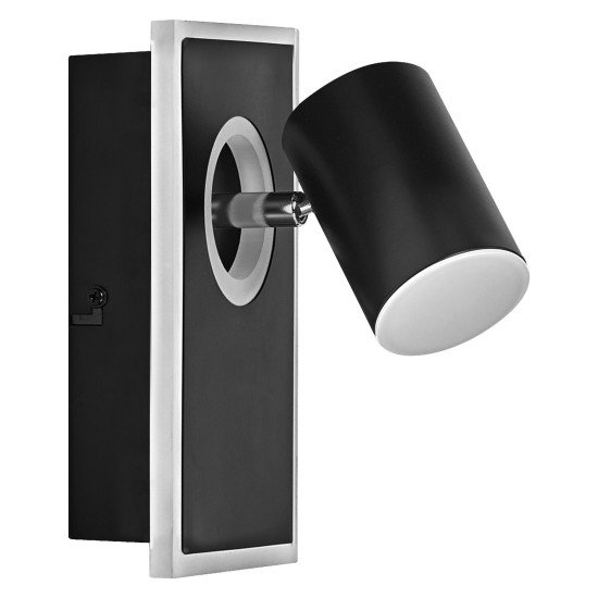 OSRAM LED Deckenleuchte DECOR SPOT MARS BLACK 1 Spot Warm weiß 4099854471674