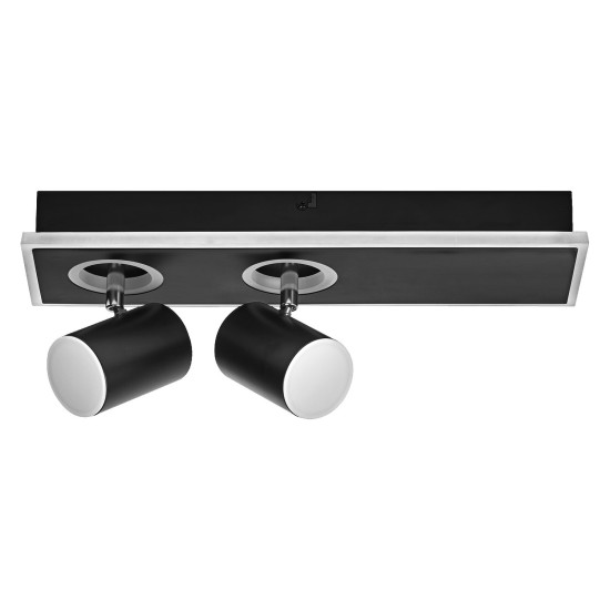 OSRAM LED Deckenleuchte DECOR SPOT MARS BLACK 2 Spot Warm weiß 4099854471711