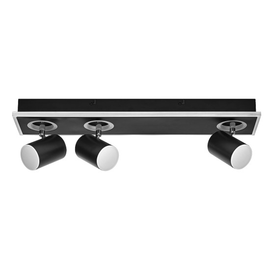 OSRAM LED Deckenleuchte DECOR SPOT MARS BLACK 3 Spot Warm weiß 4099854471735