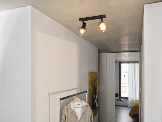 OSRAM LED Deckenleuchte DECOR SPOT FIREFLY 2X2.8W 827 E14 Black Dimmbar Warm weiß 4099854472091