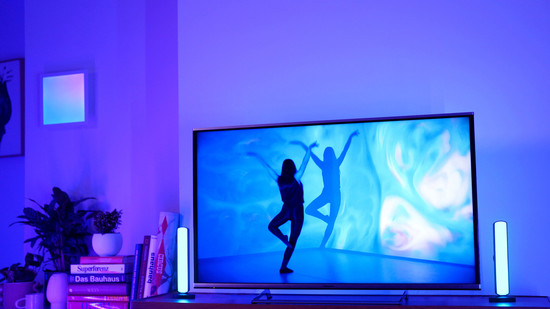 OSRAM LED Tischleuchte Smart moodlights Black RGB + TW Dimmbar Tunable White 4099854472312