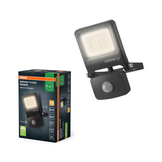 OSRAM LED Aussenleuchte ENDURA Flood Sensor Warm White PCR Warm weiß 4099854487088