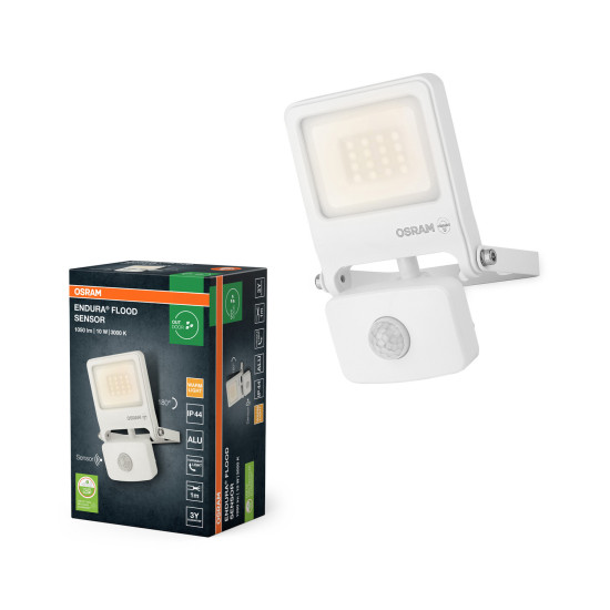 OSRAM LED Aussenleuchte ENDURA Flood Sensor Warm White PCR Warm weiß 4099854487125