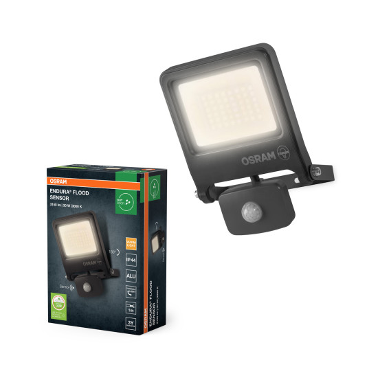 OSRAM LED Fluter ENDURA Flood Sensor Warm White PCR Warm weiß 4099854487217