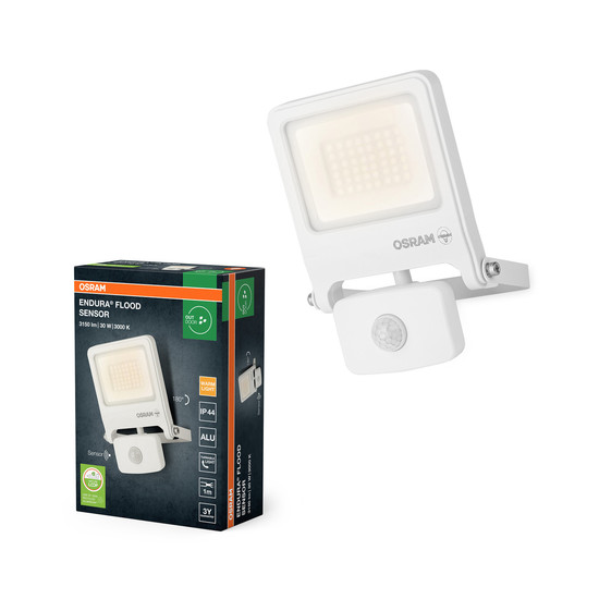OSRAM LED Fluter ENDURA Flood Sensor Warm White PCR Warm weiß 4099854487231