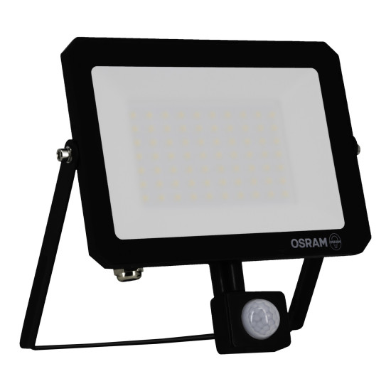 OSRAM LED Aussenleuchte FLOODLIGHT LUX SENSOR 50W 830 BLACK Warm weiß 4099854489808