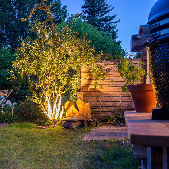 OSRAM LED Aussen-Spotleuchte Smart+ Garden Spot Multicolor Spot RGB + W Dimmbar RGBWW 4099854497650