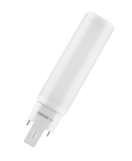 OSRAM LED Leuchtmittel OSRAM DULUX LED D/E HF & AC MAINS 7W 865 G24Q-2 Kaltweiss 4099854501791