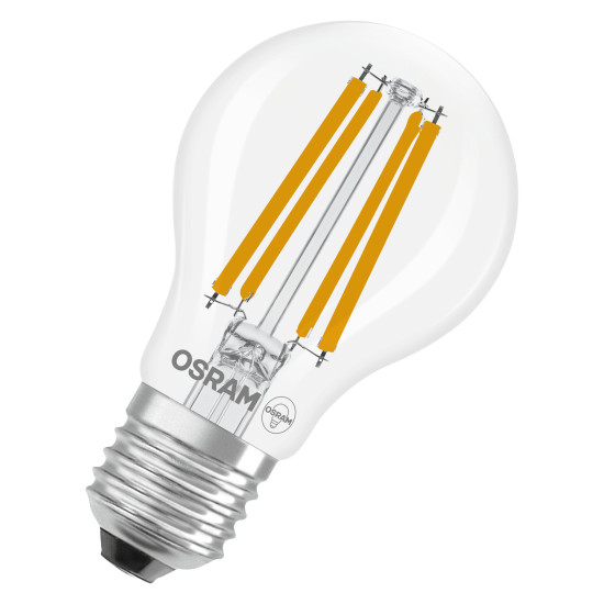 OSRAM LED Leuchtmittel LED BASE CLASSIC A 11W 865 Clear E27 Kaltweiss 4099854514197