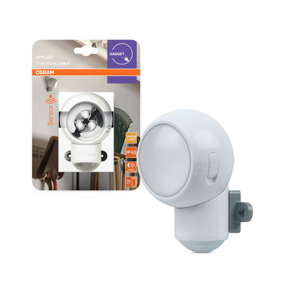 OSRAM LED Aussen-Wandleuchte SPYLUX White Warm weiß 4099854531330