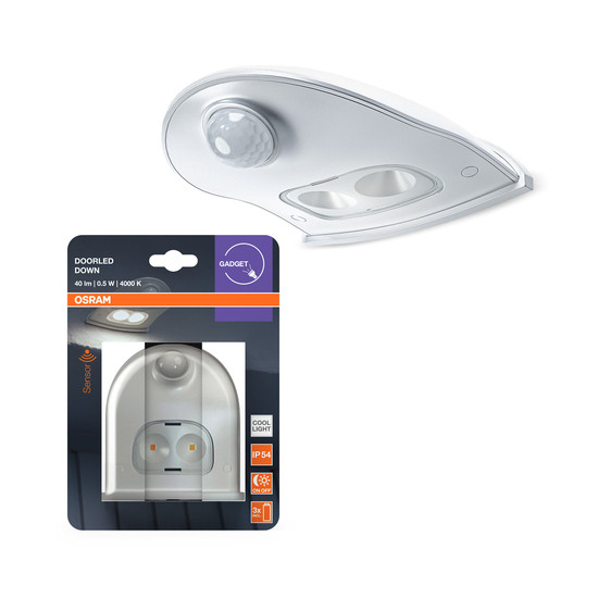 OSRAM LED Aussenleuchte Door LED Down 4000K White Neutralweiss 4099854531439