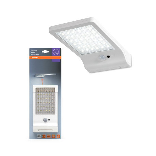OSRAM LED Aussenleuchte DoorLED Solar 4000K White Neutralweiss 4099854531491