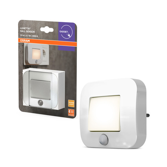 OSRAM LED Nachtlicht LUNETTA Hall Sensor White Warm weiß 4099854532153