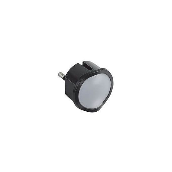 Legrand dimmbares LED-Steckdosen-Nachtlicht mit integriertem Dämmerungssensor, schaltet Lampe bei Dunkelheit automatisch ein, 050677