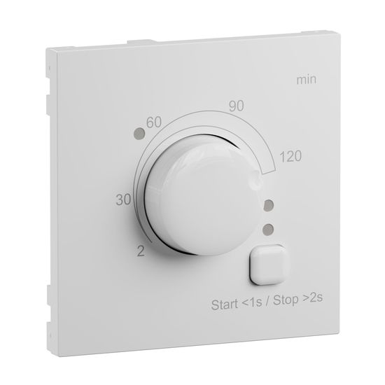 Legrand SEANO Zeitschalter-Einsatz 2-120 Minuten, Zeiteinstellung mittels Drehknopf, 2-Leiter Anschluss, Schraubklemmen, 765036
