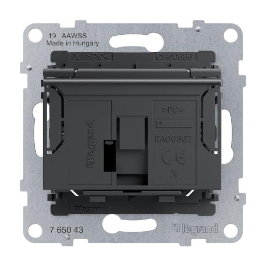 Legrand SEANO mechanischerr Hotel-Card-Schalter-Einsatz, Schaltleistung: 30 VA, 765043