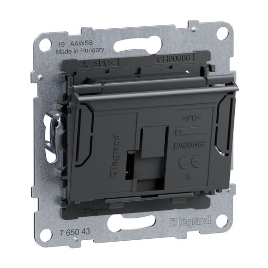 Legrand SEANO mechanischerr Hotel-Card-Schalter-Einsatz, Schaltleistung: 30 VA, 765043