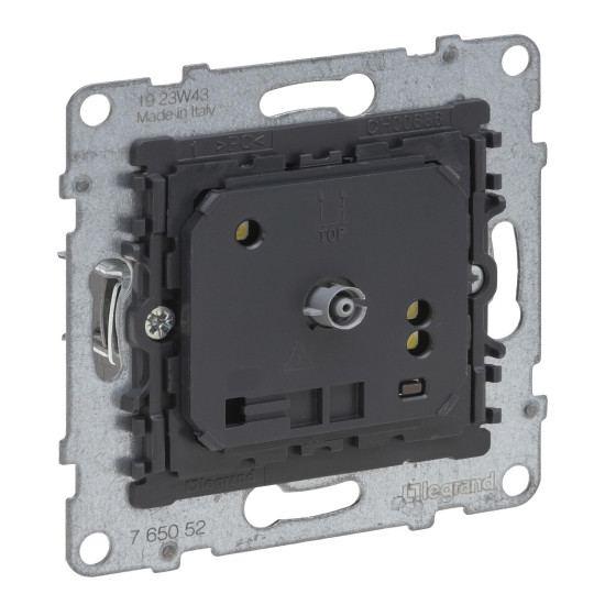 Legrand SEANO Elektronisches Fussbodenthermostat, Einsatz, 1 potentialfreier Schließer, mit 4m Fernfühler, 765052