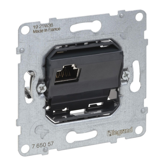 Legrand SEANO Datendose RJ45, Kat. 6A, UTP, ungeschirmt, 765057