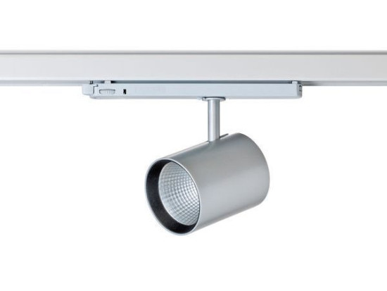 Lival LED-Stromschienenstrahler Bingo 35W 930 2700lm 24° silber 90Ra