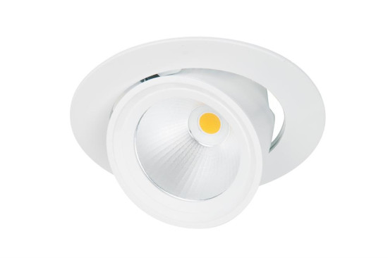 Lival LED-Deckeneinbaustrahler Mini Lean DL 34W 930 2900lm 15° weiss 90Ra