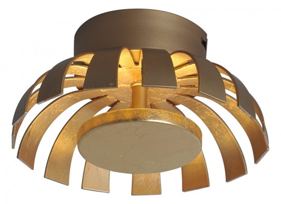 LUCE Design Flare LED Wand-/Deckenleuchte 3000 K 24W Gold