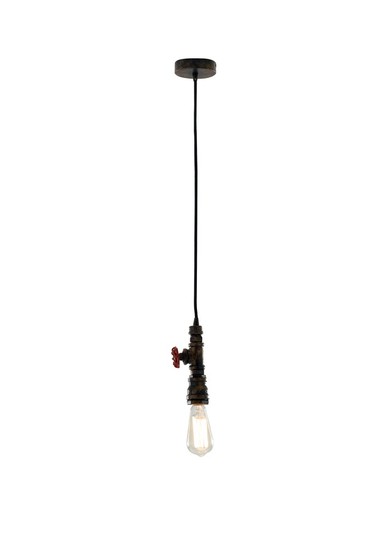 LUCE Design Armacord Pendelleuchte E27 dimmbar Rostfarbig Antik