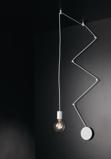 LUCE Design Habitat Deckenleuchte E27 dimmbar Weiß