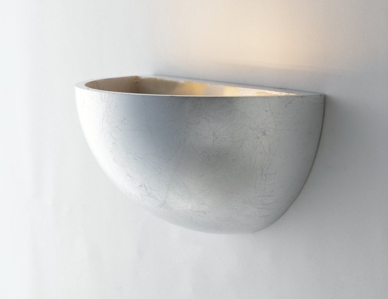 LUCE Design Moritz Wandleuchte E27 dimmbar Silber