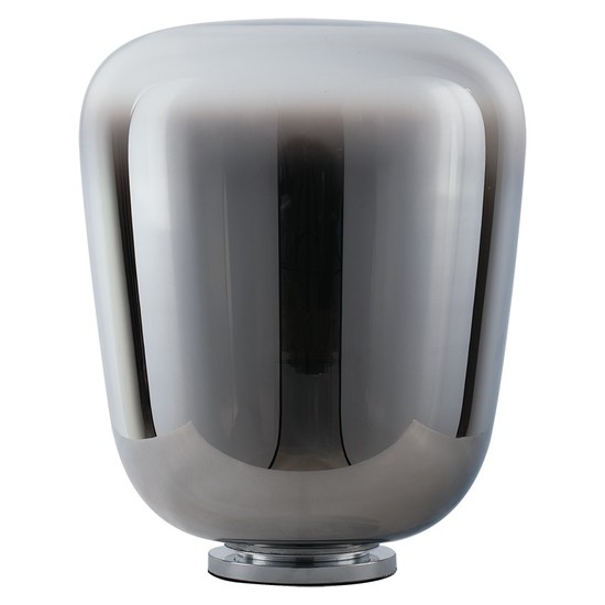 LUCE Design Smoke Tischleuchte E27 Getöntes Dekorglas