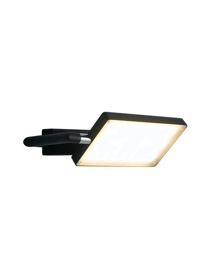 LUCE Design Book LED Wandleuchte 3200 K 17W Schwarz