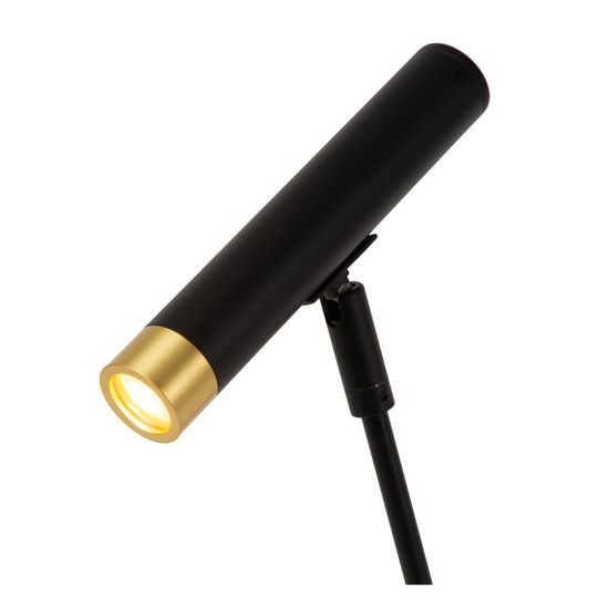Lucide ALEC LED Tischlampe G9 3W 360° drehbar Schwarz 03546/03/30