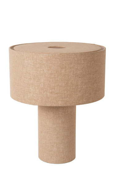 Lucide LEEROY E27 Tischlampe Modern Taupe 03548/52/41