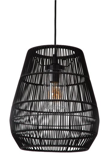 Lucide NERIDA Pendelleuchte E27 Schwarz IP44 03844/01/30