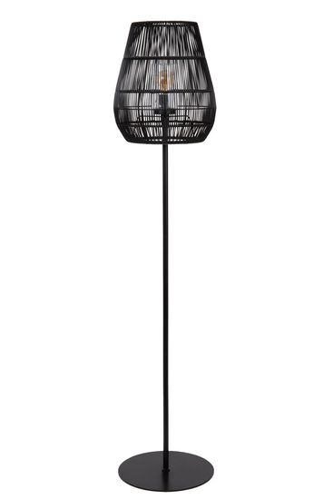 Lucide NERIDA Stehleuchte E27 Schwarz IP44 03845/81/30