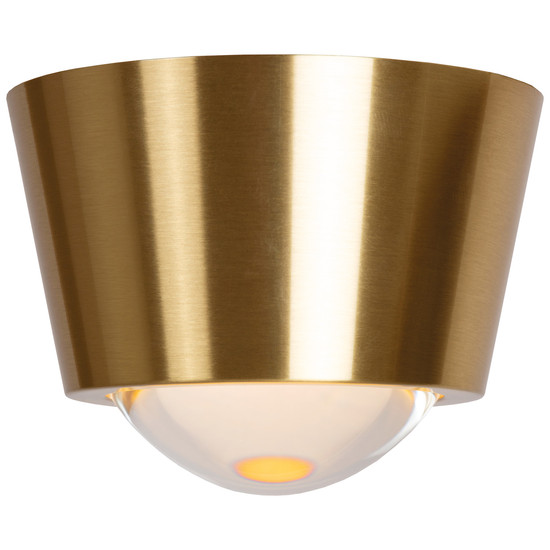 Lucide RIGON LED Deckenleuchte 7W Warmweiss Modern Mattgold 04116/06/02