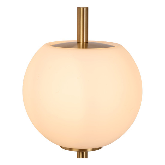 Lucide ELDA G9 Wandleuchte IP44 Retro Mattgold 04215/01/02
