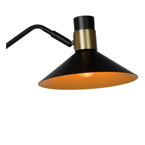 Lucide PEPIJN Deckenleuchte 3x E14 Schwarz, Mattes Gold, Messing 05128/03/30 *B-Ware*