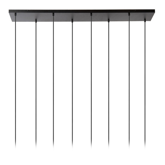 Lucide CHAYANNE E14 Pendelleuchten 8-fach Modern Schwarz 90-156,5cm 05446/08/30