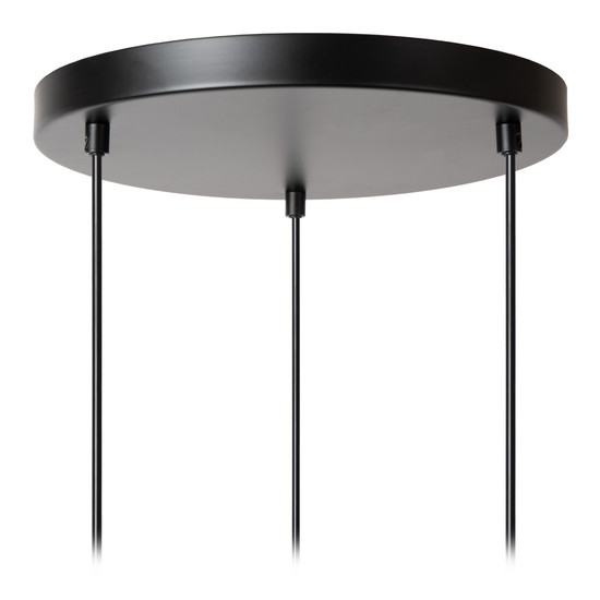 Lucide CHAYANNE E14 Pendelleuchten 3-fach Modern Schwarz 90-156,5cm 05446/13/30