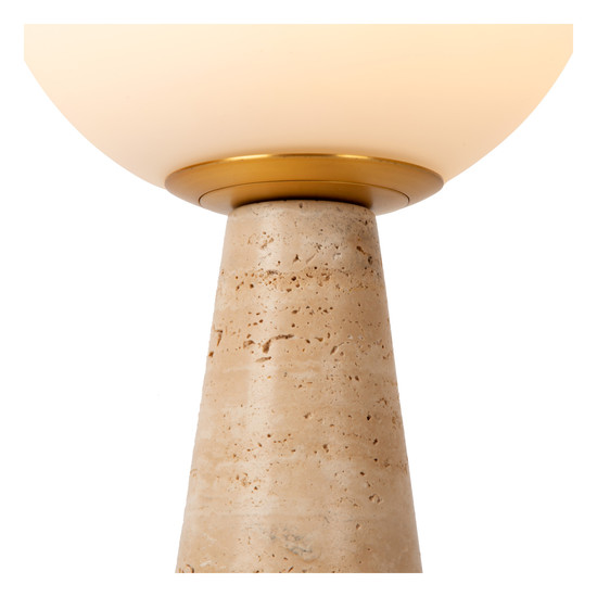 Lucide EVIN E27 Tischlampe Modern Opal 05551/01/61