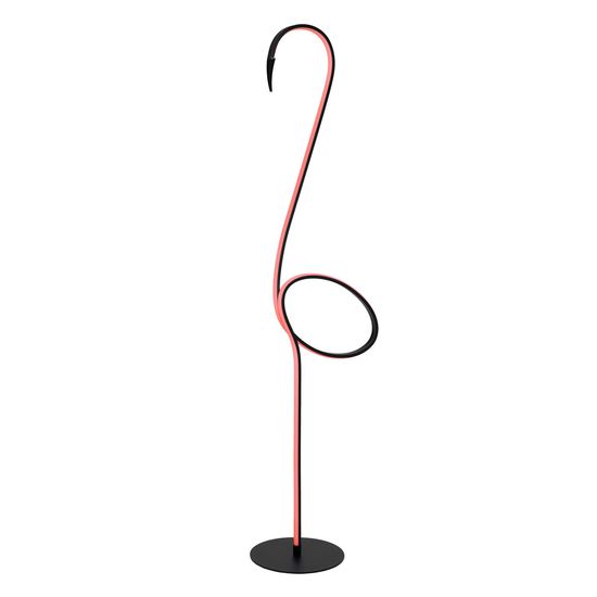 Lucide FLAMINGO LED Stehleuchte RGB 14W Multifärben, Schwarz 05745/14/99