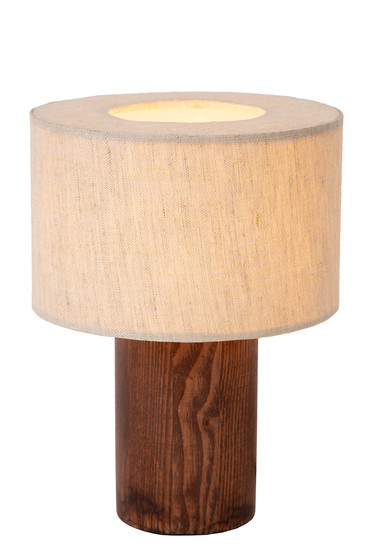 Lucide TACHINA E14 Tischlampe Skandinavisch Natürlich 06525/81/70