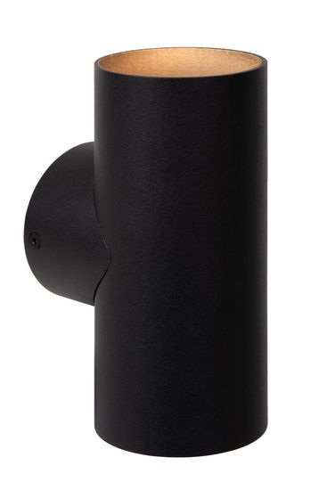 Lucide BONDI Wandleuchte 2x GU10 Schwarz 09242/02/30