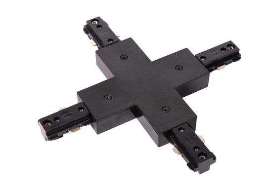 Lucide TRACK X-Verbinder 1-Phasen Stromschienensystem Schwarz 09950/08/30